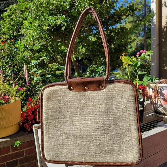 Enid Collins Cattails Bejeweled Handbag Orange Yellow White Flowers Rhinestones - Picture 4 of 16